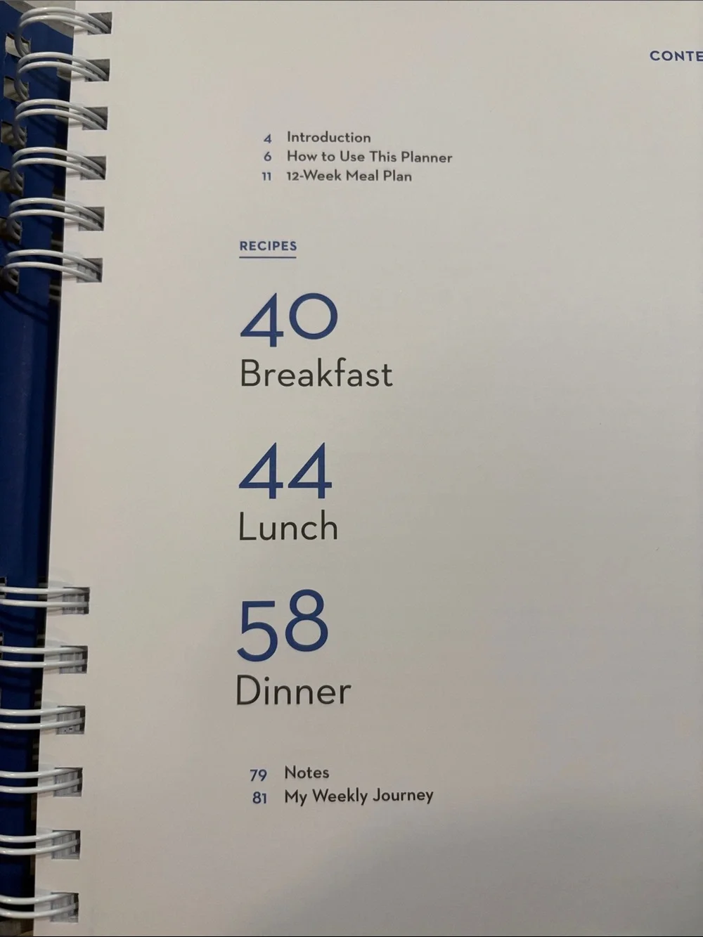 Skinny Taste Ultimate Meal Planner - Gray